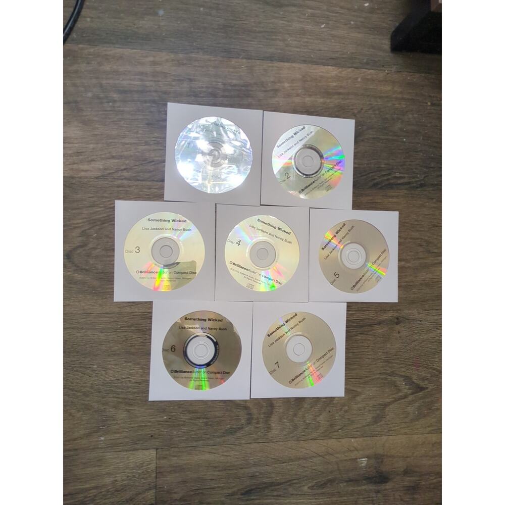 Something Wicked by Nancy Bush and Lisa Jackson (2013) Discs Only